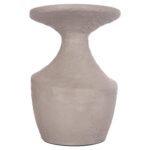 ΤΡΑΠΕΖΙ ΒΟΗΘΗΤΙΚΟ REBON HM18156.03L FIBER CEMENT ΣΕ ΓΚΡΙ--Φ40x56.5Υεκ. - Image 3