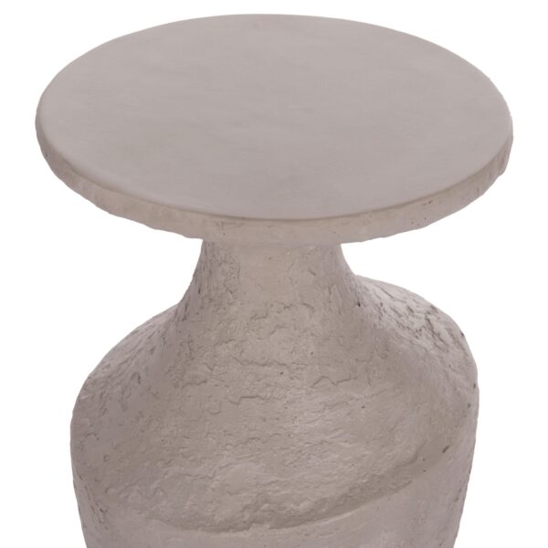 ΤΡΑΠΕΖΙ ΒΟΗΘΗΤΙΚΟ REBON HM18156.03L FIBER CEMENT ΣΕ ΓΚΡΙ--Φ40x56.5Υεκ. - Image 4