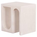 ΤΡΑΠΕΖΙ ΣΑΛΟΝΙΟΥ ΣΕΙΡΑ SANTORINI HM18070 MDF ΣΕ ΥΠΟΛΕΥΚΟ ΧΡΩΜΑ 48x38x48,5Υεκ. - Image 5