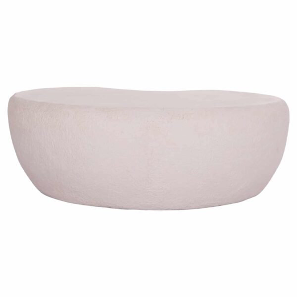 ΤΡΑΠΕΖΙ ΣΑΛΟΝΙΟΥ GERSON HM18151.02L FIBER CEMENT ΣΕ ΛΕΥΚΟ--122x78,5x40Υεκ. - Image 6