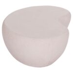 ΤΡΑΠΕΖΙ ΣΑΛΟΝΙΟΥ GERSON HM18151.02S FIBER CEMENT ΣΕ ΛΕΥΚΟ--104x72x40Υεκ. - Image 4