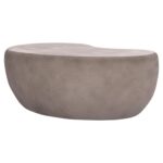 ΤΡΑΠΕΖΙ ΣΑΛΟΝΙΟΥ GERSON HM18151.03L FIBER CEMENT ΣΕ ΓΚΡΙ--122x78,5x40Υεκ. - Image 4