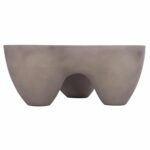 ΤΡΑΠΕΖΙ ΣΑΛΟΝΙΟΥ SALLEN HM18161.03 FIBER CEMENT ΣΕ ΓΚΡΙ--108x94x38,5Υεκ. - Image 4