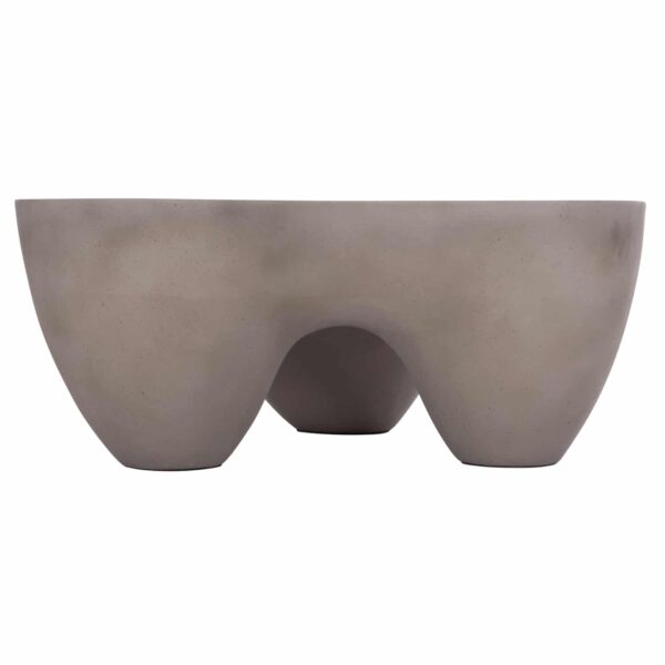 ΤΡΑΠΕΖΙ ΣΑΛΟΝΙΟΥ SALLEN HM18161.03 FIBER CEMENT ΣΕ ΓΚΡΙ--108x94x38,5Υεκ. - Image 4