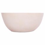 ΤΡΑΠΕΖΙ ΣΑΛΟΝΙΟΥ ΣΤΡΟΓΓΥΛΟ ALLAN HM18162.02 FIBER CEMENT ΣΕ ΑΝΟΙΧΤΟ ΜΠΕΖ--Φ92x49Υεκ. - Image 3