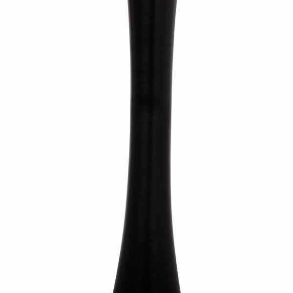 ΤΡΑΠΕΖΙ ΣΤΡΟΓΓΥΛΟ BROLIN HM18141.02 MDF TOP-ΒΑΣΗ ΜΕΤΑΛΛΙΚΗ--ΜΑΥΡΟ Φ90x73Υεκ - Image 6