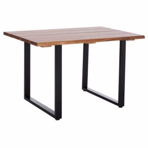 ΤΡΑΠΕΖΙ ΤΡΑΠΕΖΑΡΙΑΣ FRIGGO HM6295.01 ΞΥΛΟ ΑΚΑΚΙΑΣ 3εκ πάχος--ΠΟΔΙΑ ΜΕΤΑΛΛΙΚΑ 120x80x77Υεκ.