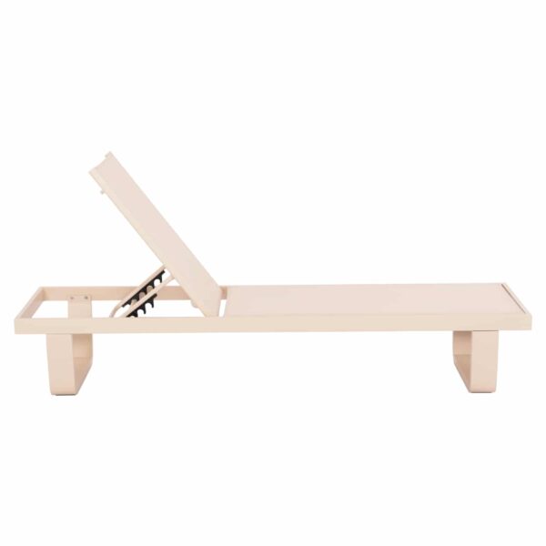 ΞΑΠΛΩΣΤΡΑ ΑΛΟΥΜΙΝΙΟΥ ΜΕ ΥΦΑΣΜΑ TESLIN RICKON HM6292.04 ΣΕ ΣΑΜΠΑΝΙ 198x61,5x97Υεκ. - Image 3