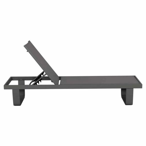 ΞΑΠΛΩΣΤΡΑ ΑΛΟΥΜΙΝΙΟΥ ΜΕ ΥΦΑΣΜΑ TESLIN RICKON HM6292.01 ΣΕ ΓΚΡΙ 198x61,5x97Υεκ. - Image 3