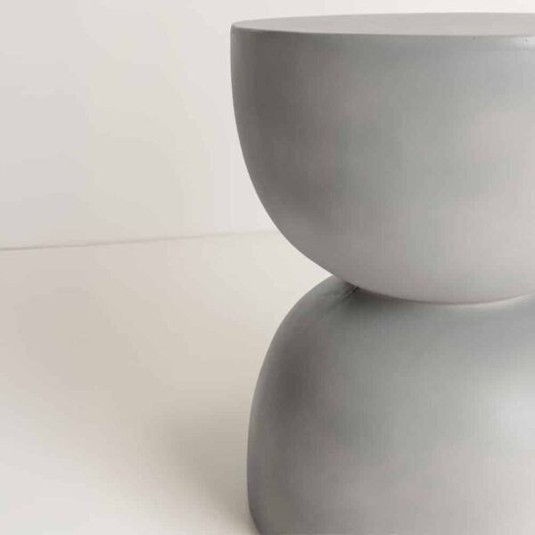 CEMENT 1 COFFEE TABLE CEMENT 38x38x45.5 04-1099 - Image 2