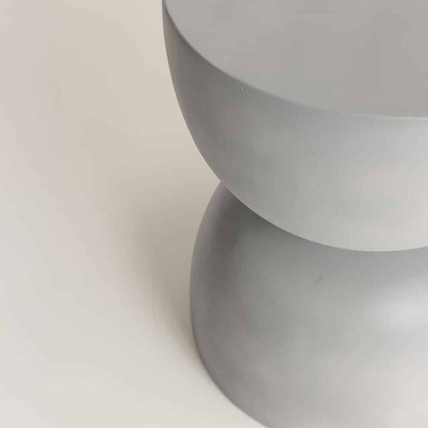 CEMENT 1 COFFEE TABLE CEMENT 38x38x45.5 04-1099 - Image 4