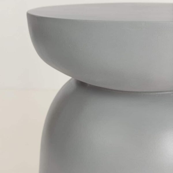 CEMENT 2 COFFEE TABLE CEMENT 40x40x46 04-1100 - Image 4