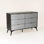 SPECCHIO ΣΥΡΤΑΡΙΕΡΑ 6ΣΥΡΤΑΡΙΑ ΜΑΥΡΟ OAK ΚΑΘΡΕΠΤΗΣ 120x39x80 09-2128