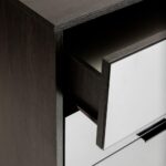 SPECCHIO ΣΥΡΤΑΡΙΕΡΑ 6ΣΥΡΤΑΡΙΑ ΜΑΥΡΟ OAK ΚΑΘΡΕΠΤΗΣ 120x39x80 09-2128 - Image 5