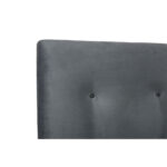 FIFTEEN ΚΡΕΒΑΤΙ (ΓΙΑ ΣΤΡΩΜΑ 160x200cm) ΓΚΡΙ 206x160x110 09-2149 - Image 4