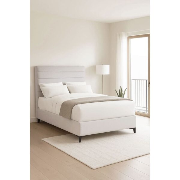 STRATTA ΚΡΕΒΑΤΙ ΜΕ ΑΠΟΘΗΚ. ΧΩΡΟ (ΓΙΑ ΣΤΡΩΜΑ 120x200cm) OFF WHITE 06-900 208x127x121 40-0044 - Image 2