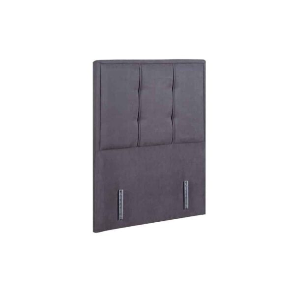 PIANO ΚΡΕΒΑΤΙ ΜΕ ΑΠΟΘΗΚ. ΧΩΡΟ (ΓΙΑ ΣΤΡΩΜΑ 90x200cm) ΓΚΡΙ 07-780 207x97x115 40-0046 - Image 5