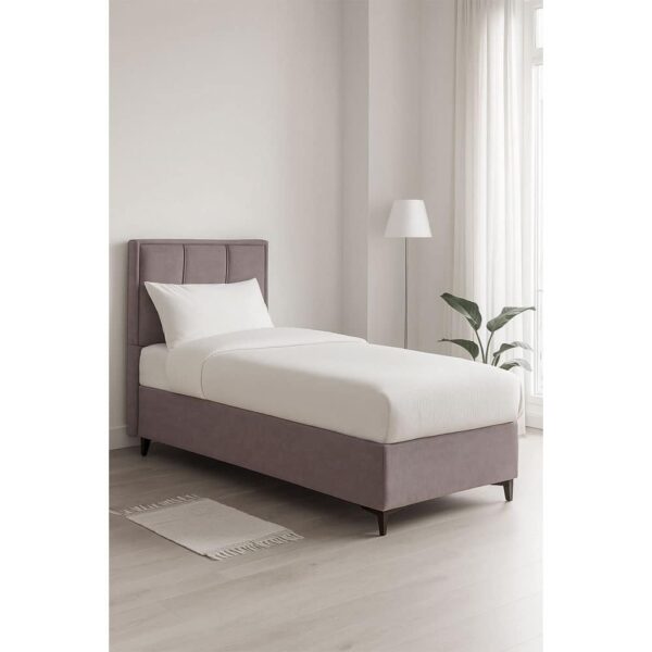 PIANO ΚΡΕΒΑΤΙ ΜΕ ΑΠΟΘΗΚ. ΧΩΡΟ (ΓΙΑ ΣΤΡΩΜΑ 90x200cm) MUSHROOM 05-780 207x97x115 40-0047 - Image 2