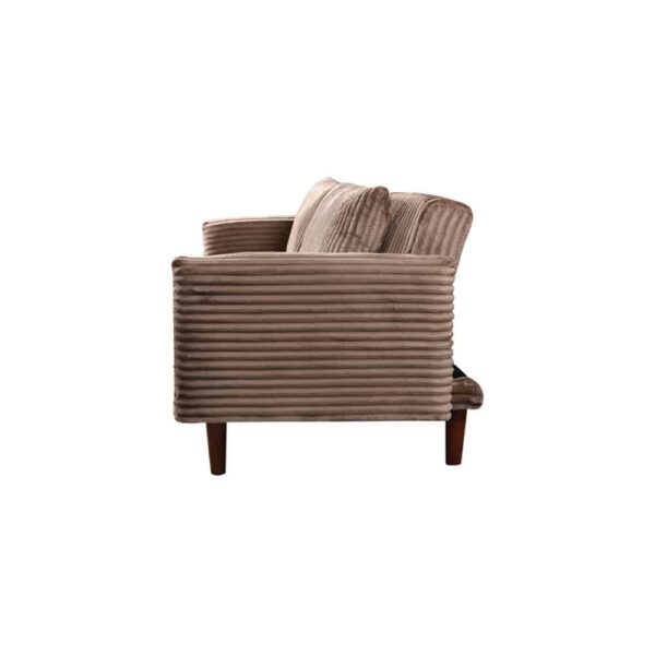 COTTLE ΚΑΝΑΠΕΣ ΚΡΕΒΑΤΙ 3ΘΕΣΙΟΣ NUDE 213x79x73 70-0363 - Image 4