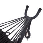 ΑΙΩΡΑ CRAVE HM6304.01 ΑΝΘΡΑΚΙ ΜΕΤΑΛΛΙΚΟΣ ΣΚΕΛΕΤΟΣ-ΣΚΟΥΡΟ ΓΚΡΙ ΥΦΑΣΜΑ 265x93x105Υεκ - Image 4