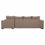 ΓΩΝΙΑΚΟΣ ΚΑΝΑΠΕΣ-ΚΡΕΒΑΤΙ ΜΕ ΑΠΟΘ.ΧΩΡΟ TRENDSTON HM3302.03R ΜΠΕΖ ΥΦΑΣΜΑ 298x177x95Υεκ - Image 6