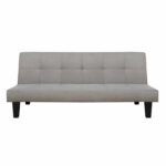 ΚΑΝΑΠΕΣ ΚΡΕΒΑΤΙ ODESSA HM3000.01 ΥΦΑΣΜΑ ΜΠΕΖ 179x80x79 εκ. - Image 2