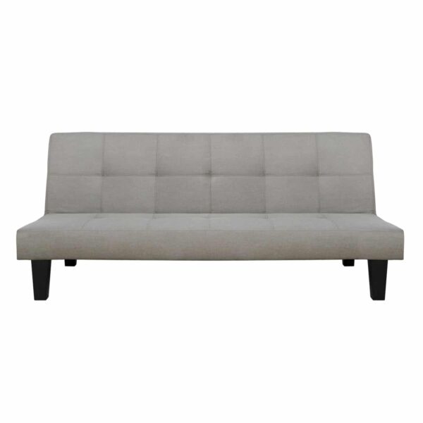 ΚΑΝΑΠΕΣ ΚΡΕΒΑΤΙ ODESSA HM3000.01 ΥΦΑΣΜΑ ΜΠΕΖ 179x80x79 εκ. - Image 2