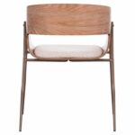 ΠΟΛΥΘΡΟΝΑ KRILL HM18254.01 PLYWOOD ΣΕ WHITEWASH--ΜΕΤΑΛΛΟ ΣΕ ΧΑΛΚΙΝΟ 55,5x55x72Υεκ. - Image 6