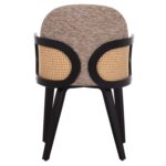 ΠΟΛΥΘΡΟΝΑ ΤΡΑΠΕΖΑΡΙΑΣ BECKER HM18246.03 PLYWOOD ΜΑΥΡΟ--ΚΑΦΕ ΥΦΑΣΜΑ 54x62x79Υεκ. - Image 6