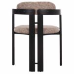 ΠΟΛΥΘΡΟΝΑ ΤΡΑΠΕΖΑΡΙΑΣ KALL HM18247.02 ΚΑΦΕ ΥΦΑΣΜΑ--PLYWOOD ΣΕ ΜΑΥΡΟ 56x45x73Υεκ - Image 6