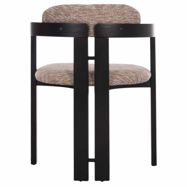 ΠΟΛΥΘΡΟΝΑ ΤΡΑΠΕΖΑΡΙΑΣ KALL HM18247.02 ΚΑΦΕ ΥΦΑΣΜΑ--PLYWOOD ΣΕ ΜΑΥΡΟ 56x45x73Υεκ - Image 6