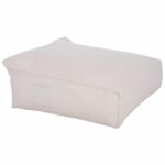 ΠΟΥΦ YAMIN 2ΑΤΟΜΩΝ ΜΕ TEXTILENE 600gr/m2 2X1 ΛΕΥΚΟ HM5773.11 140x140x40-60Υεκ. - Image 3