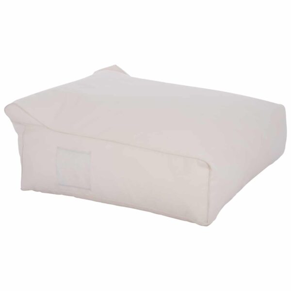 ΠΟΥΦ YAMIN 2ΑΤΟΜΩΝ ΜΕ TEXTILENE 600gr/m2 2X1 ΛΕΥΚΟ HM5773.11 140x140x40-60Υεκ. - Image 3