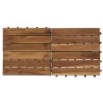 ΣΕΤ 10ΤΜΧ ΜΑΣΙΦ ΠΛΑΚΑΚΙΑ ΑΚΑΚΙΑΣ HM6299-- 30x30x2.4Υεκ - Image 4