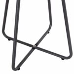 ΣΕΤ LOUNGE 3TMX ΕΞ.ΧΩΡΟΥ PONY HM21193 ΜΕΤΑΛΛΟ ΣΕ ΓΚΡΙ--ΣΥΝΘ.RATTAN ΣΕ ΛΕΥΚΟ-ΜΑΥΡΟ - Image 5