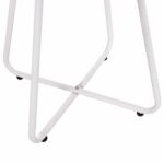 ΣΕΤ LOUNGE 3TMX ΕΞ.ΧΩΡΟΥ PONY HM21193.02 ΜΕΤΑΛΛΟ ΚΑΙ ΣΥΝΘ.RATTAN ΣΕ ΛΕΥΚΟ-ΜΑΥΡΟ - Image 5