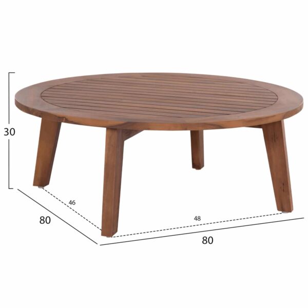 ΣΕΤ ΣΑΛΟΝΙ ΕΞΩΤ.ΧΩΡΟΥ 4TMX HARRA HM6236 ΞΥΛΟ ΑΚΑΚΙΑΣ ΦΥΣΙΚΟ--ΜΑΞΙΛΑΡΙΑ ΓΚΡΙ - Image 4