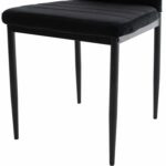 ΣΕΤ ΤΡΑΠΕΖΑΡΙΑΣ 5ΤΜΧ MINIMAL HM21173 MDF TOP ΜΑΥΡΟ-ΒΕΛΟΥΔΟ & ΜΕΤΑΛΛΟ ΜΑΥΡΟ - Image 6