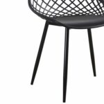 ΣΕΤ ΤΡΑΠΕΖΑΡΙΑΣ 5ΤΜΧ LIO HM21175 MDF TOP & ΠΟΛΥΠΡΟΠΥΛΕΝΙΟ ΣΕ ΜΑΥΡΟ - Image 6