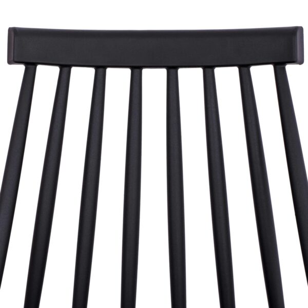 ΣΕΤ ΤΡΑΠΕΖΑΡΙΑΣ 5ΤΜΧ MINIMAL HM21178 MDF TOP ΣΕ ΜΑΥΡΟ-ΣΚΕΛΕΤΟΣ ΣΕ ΦΥΣΙΚΟ ΞΥΛΟΥ - Image 5