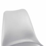 ΣΕΤ ΤΡΑΠΕΖΑΡΙΑΣ 5ΤΜΧ VEGAS HM21184 MDF TOP ΣΕ ΛΕΥΚΟ--ΠΟΔΙΑ ΟΞΙΑΣ - Image 4