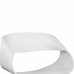ΣΕΤ ΤΡΑΠΕΖΑΡΙΑΣ 5ΤΜΧ MAGGIE HM21186 MDF TOP & ΠΟΛΥΠΡΟΠΥΛΕΝΙΟ ΣΕ ΛΕΥΚΟ ΧΡΩΜΑ - Image 4