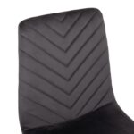 ΣΕΤ ΤΡΑΠΕΖΑΡΙΑΣ 5ΤΜΧ LATRELL HM21192 ΤΡΑΠΕΖΙ ΚΕΡΑΜΙΚΟ TOP-ΒΕΛΟΥΔΟ ΓΚΡΙ ΚΑΡΕΚΛΕΣ - Image 4