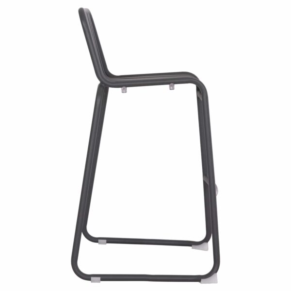 ΣΚΑΜΠΟ ΜΠΑΡ ΑΛΟΥΜΙΝΙΟΥ RACHEL HM6341.01 ΓΚΡΙ 47x56,5x98,5Υεκ. - Image 4