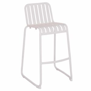 ΣΚΑΜΠΟ ΜΠΑΡ ΑΛΟΥΜΙΝΙΟΥ RACHEL HM6341.02 ΛΕΥΚΟ 47x56,5x98,5Υεκ.