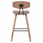 ΣΚΑΜΠΟ ΜΠΑΡ ΜΕΣ.ΥΨΟΥΣ INOVER HM9984.01 PLYWOOD ΣΕ WHITEWASH-ΚΑΦΕ ΥΦΑΣΜΑ 50x48x90Υεκ. - Image 6