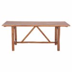 ΤΡΑΠΕΖΙ GROOVE HM9390.01 ΑΠΟ ΞΥΛΟ ΜΑΣΙΦ ΤΕΑΚ 220X100X90Υεκ. - Image 3