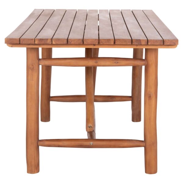 ΤΡΑΠΕΖΙ GROOVE HM9390.01 ΑΠΟ ΞΥΛΟ ΜΑΣΙΦ ΤΕΑΚ 220X100X90Υεκ. - Image 5