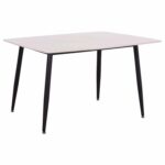 ΤΡΑΠΕΖΙ RAVEN HM18149.01 ΚΕΡΑΜΙΚΟ TOP ΜΕ ΟΨΗ ΛΕΥΚΟ ΜΑΡΜΑΡΟ 140x80x74Υεκ. - Image 4