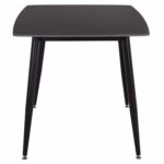 ΤΡΑΠΕΖΙ RAVEN HM18149.02 ΚΕΡΑΜΙΚΟ TOP ΜΕ ΟΨΗ ΜΑΥΡΟ ΜΑΡΜΑΡΟ 140x80x74Υεκ. - Image 5